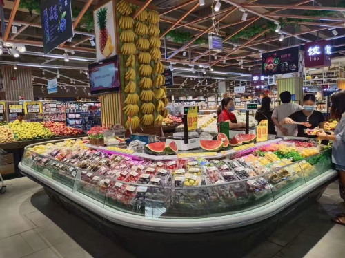 Island Wind Screen Cabinet